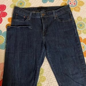 Womens used Levi jeans size 12.